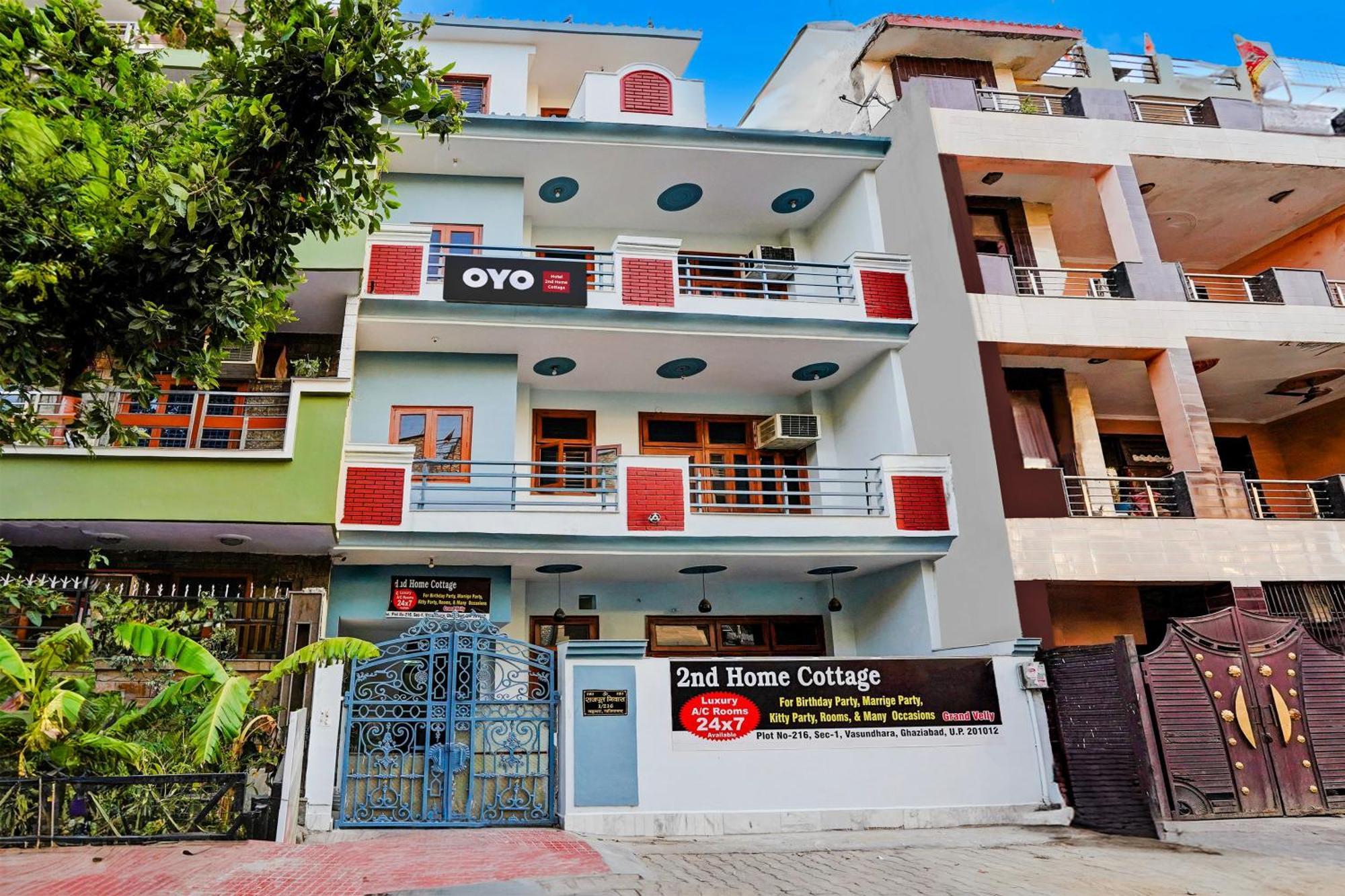Hotel O Nd Home Cottage Ghaziabad Buitenkant foto
